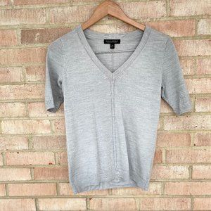 Banana Republic V-neck Short Sleeve Sweater